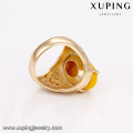 14743xuping jewelry elegant temperament 18k gold color finger ring